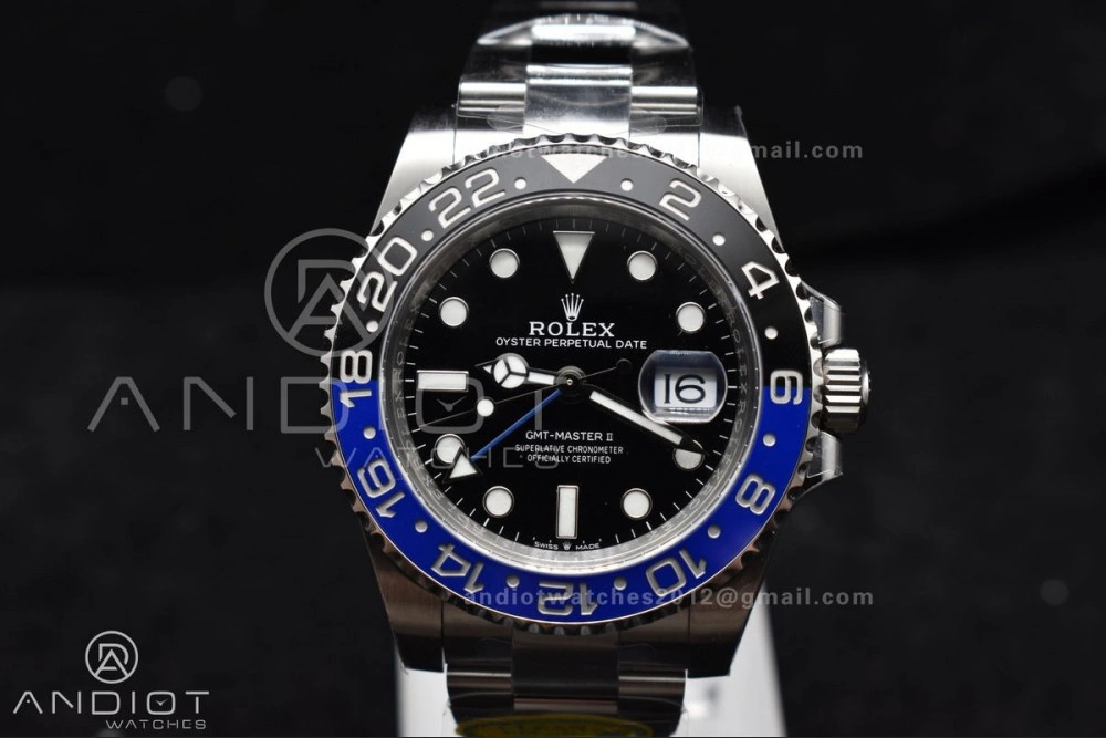 Unisex GMT-Master II 126710 BLNR Blue Black Ceramic Clean Factory Best Edition on Oyster Bracelet DD3285 CHS 872
