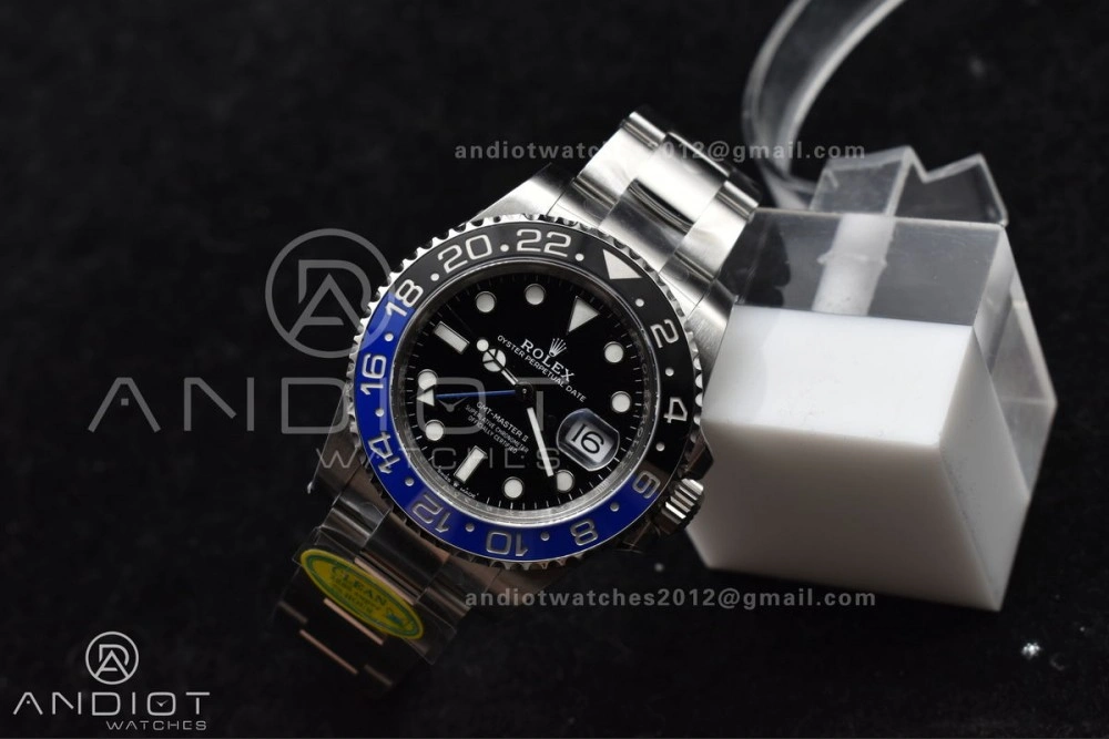 Unisex GMT-Master II 126710 BLNR Blue Black Ceramic Clean Factory Best Edition on Oyster Bracelet DD3285 CHS 872
