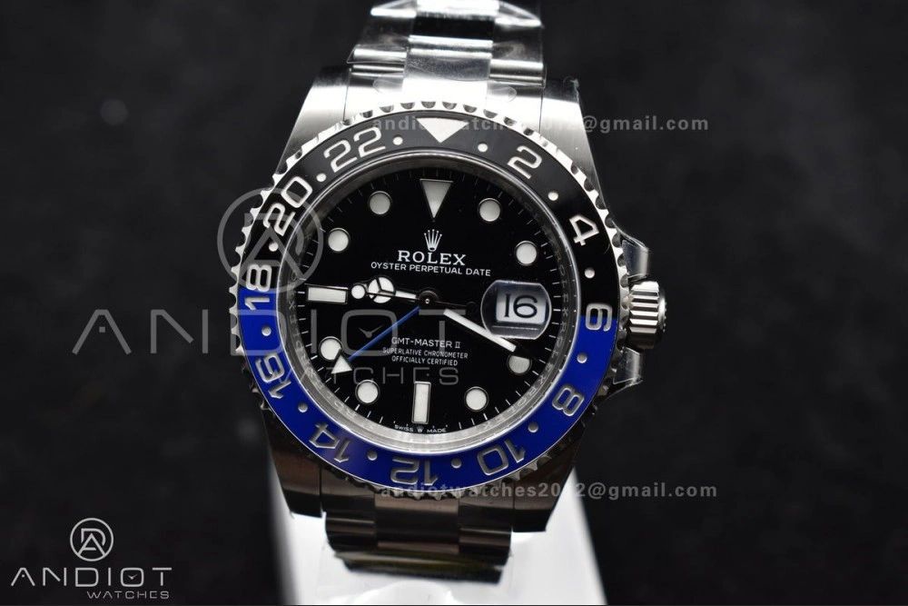 Unisex GMT-Master II 126710 BLNR Blue Black Ceramic Clean Factory Best Edition on Oyster Bracelet DD3285 CHS 872