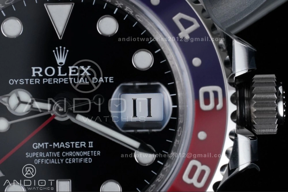 GMT Master II 126710 BLRO 904L SS ARF Pepsi 1:1 Best Edition On Jubilee Bracelet New SH3285 (UV Bezel ) V HighQuality 862