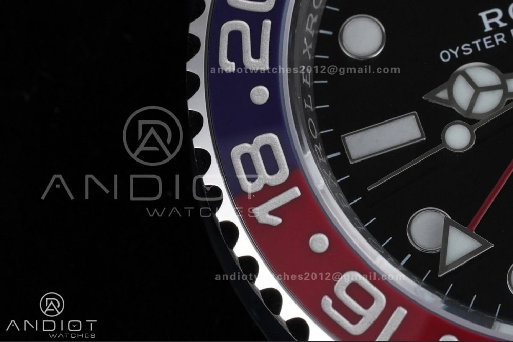 GMT Master II 126710 BLRO 904L SS ARF Pepsi 1:1 Best Edition On Jubilee Bracelet New SH3285 (UV Bezel ) V HighQuality 862