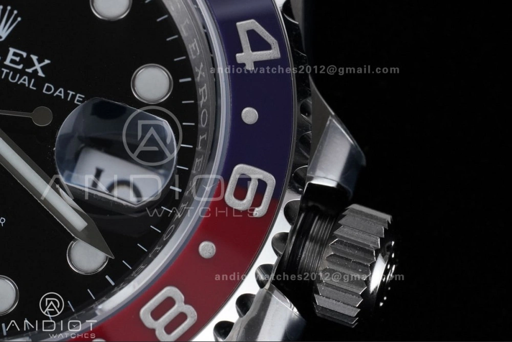 GMT Master II 126710 BLRO 904L SS ARF Pepsi 1:1 Best Edition On Jubilee Bracelet New SH3285 (UV Bezel ) V HighQuality 862