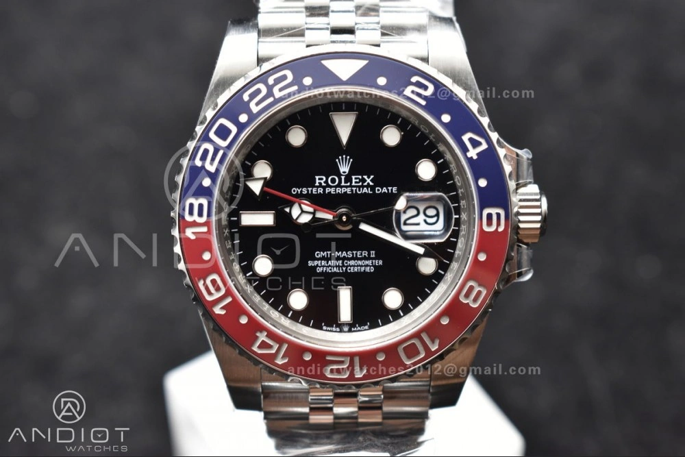 GMT-Master II 126710 BLRO Blue Red Ceramic Clean Factory Best Edition On Jubilee Bracelet DD3285 CHS V3 With Newest UV Bezel Comfortable 874