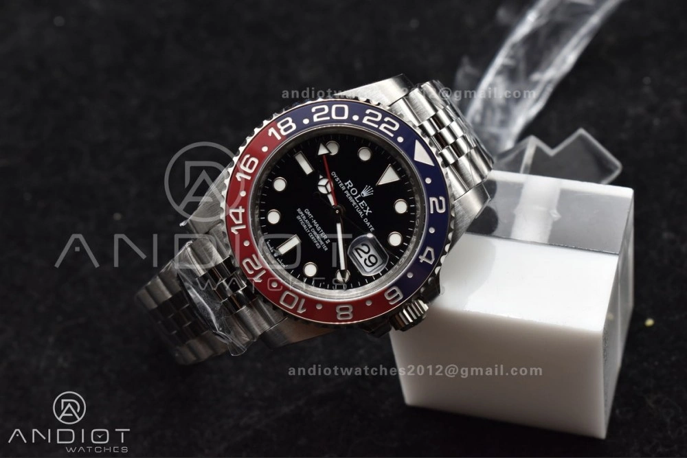 GMT-Master II 126710 BLRO Blue Red Ceramic Clean Factory Best Edition On Jubilee Bracelet DD3285 CHS V3 With Newest UV Bezel Comfortable 874