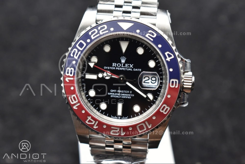 GMT-Master II 126710 BLRO Blue Red Ceramic Clean Factory Best Edition On Jubilee Bracelet DD3285 CHS V3 With Newest UV Bezel Comfortable 874