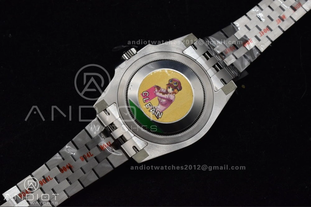 FastDry GMT-Master II 126710 GRNR Black Gray Ceramic 904L Steel Clean 1:1 Best Edition on Jubilee Strap DD 878