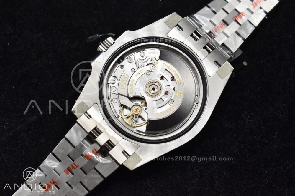 FastDry GMT-Master II 126710 GRNR Black Gray Ceramic 904L Steel Clean 1:1 Best Edition on Jubilee Strap DD 878