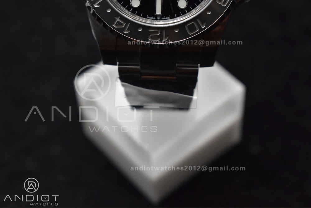 Versatile GMT-Master II 126710 GRNR Black Gray Ceramic 904L Steel Clean 1:1 Best Edition on Oyster Strap DD 876