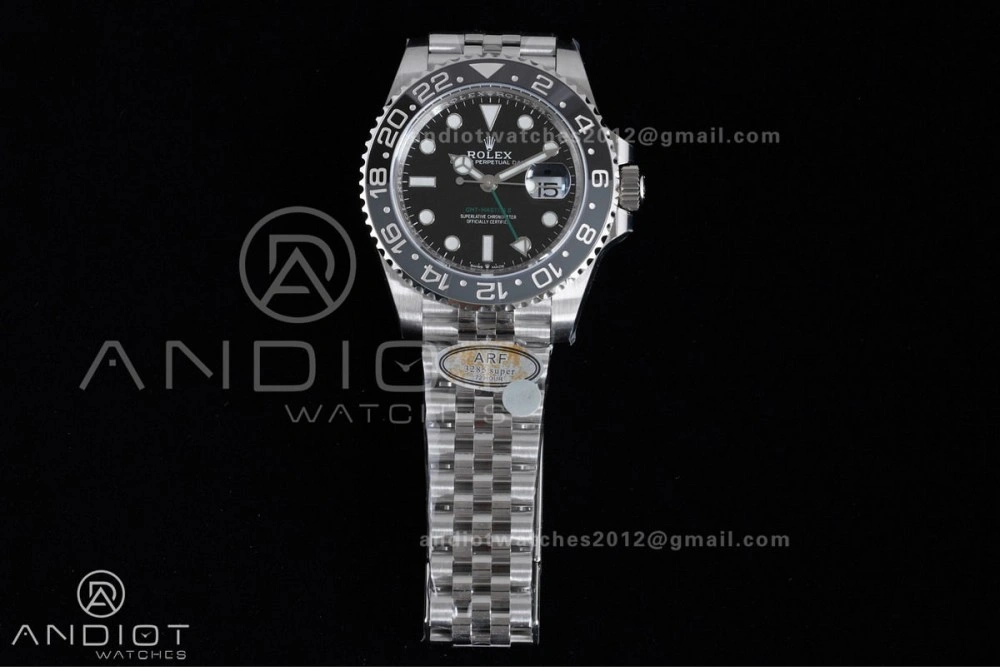QuickDry GMT-Master II 126710 GRNR Gray Black Ceramic 904L ARF Bruce Wayne 1:1 Best Edition on Jubilee Bracelet New SH3285 V 877