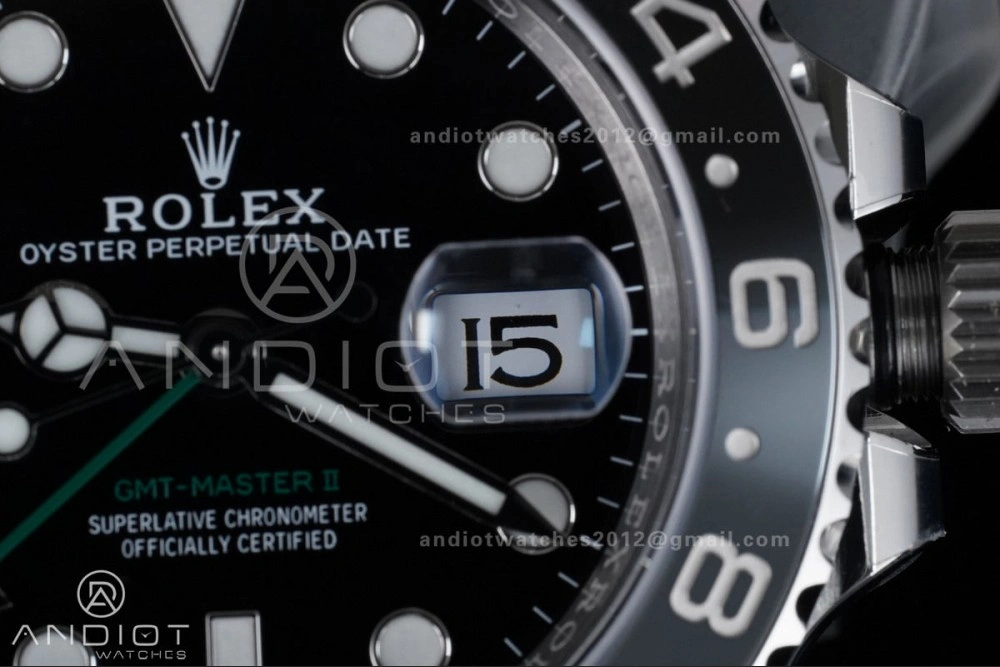 QuickDry GMT-Master II 126710 GRNR Gray Black Ceramic 904L ARF Bruce Wayne 1:1 Best Edition on Jubilee Bracelet New SH3285 V 877