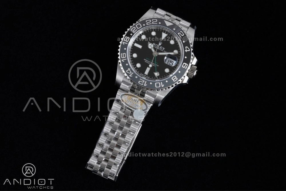 QuickDry GMT-Master II 126710 GRNR Gray Black Ceramic 904L ARF Bruce Wayne 1:1 Best Edition on Jubilee Bracelet New SH3285 V 877