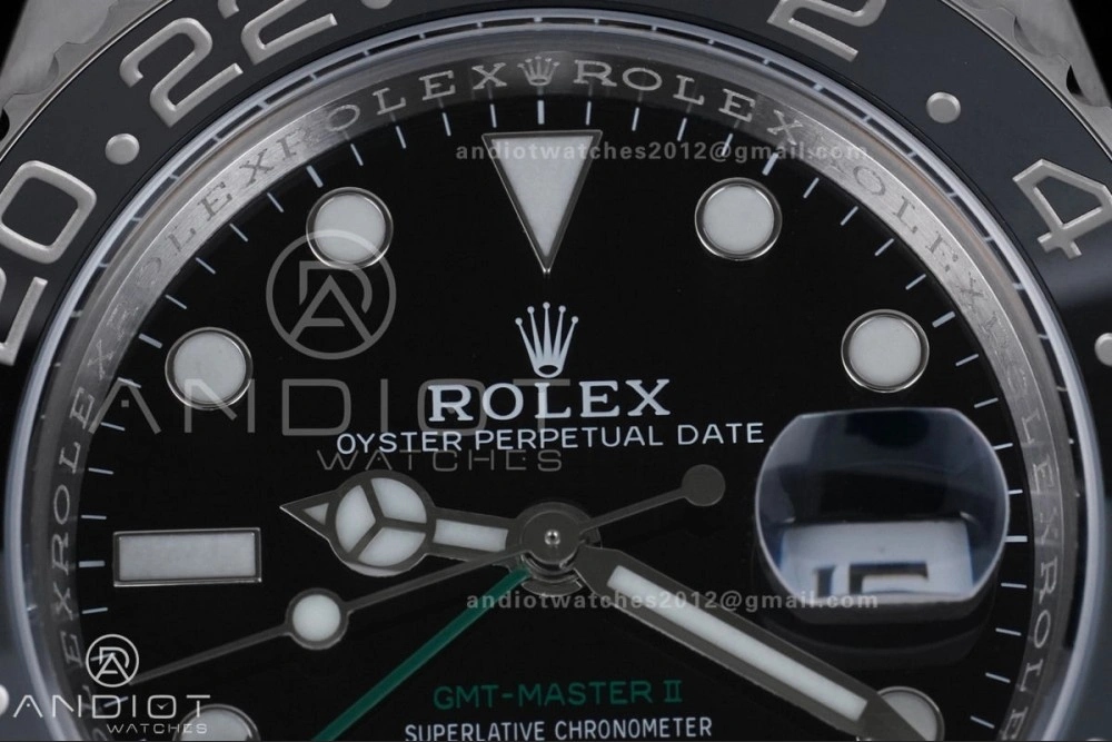 QuickDry GMT-Master II 126710 GRNR Gray Black Ceramic 904L ARF Bruce Wayne 1:1 Best Edition on Jubilee Bracelet New SH3285 V 877
