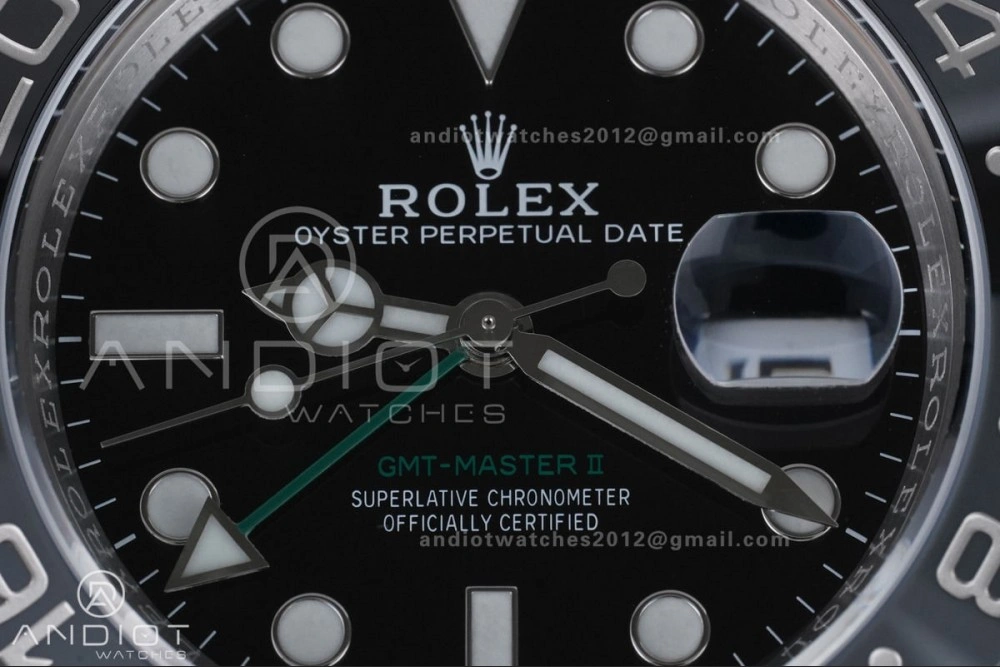 QuickDry GMT-Master II 126710 GRNR Gray Black Ceramic 904L ARF Bruce Wayne 1:1 Best Edition on Jubilee Bracelet New SH3285 V 877