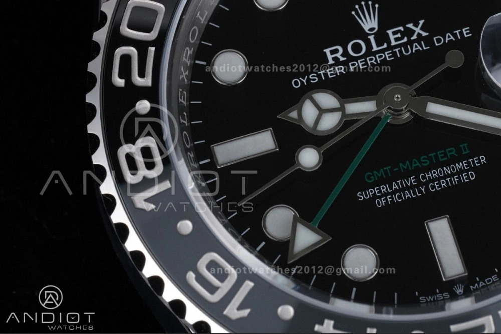 QuickDry GMT-Master II 126710 GRNR Gray Black Ceramic 904L ARF Bruce Wayne 1:1 Best Edition on Jubilee Bracelet New SH3285 V 877
