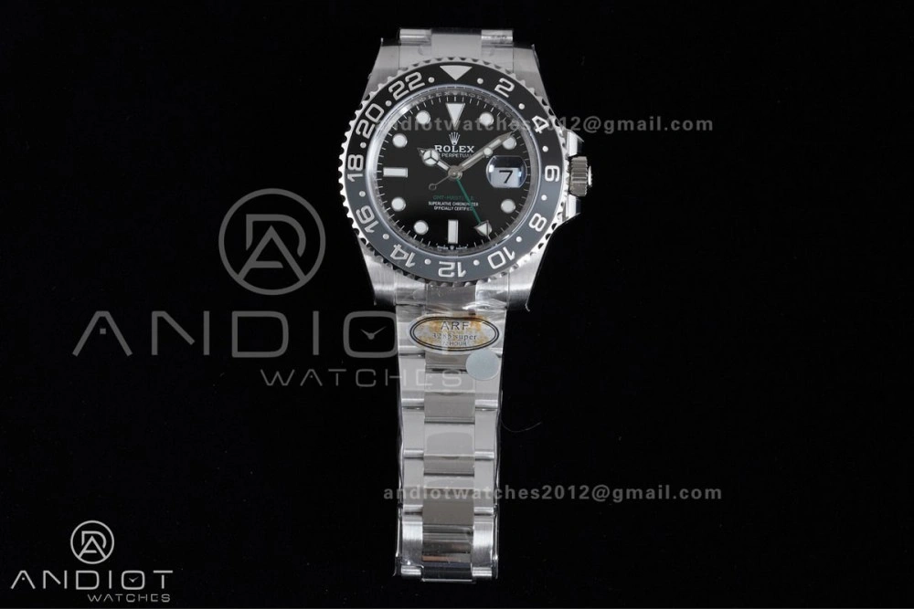 GMT-Master II 126710 GRNR Gray Black Ceramic 904L ARF Bruce Wayne 1:1 Best Edition on Oyster Bracelet New SH3285 V Fashionable 879