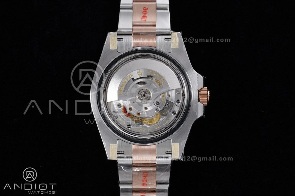 GoAnywhere GMT Master II 126711 CHNR 904L SS ARF 1:1 Best Edition on SS RG Bracelet New SH3285 V2 (Gain Weight) 857