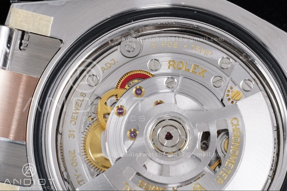 GoAnywhere GMT Master II 126711 CHNR 904L SS ARF 1:1 Best Edition on SS RG Bracelet New SH3285 V2 (Gain Weight) 857