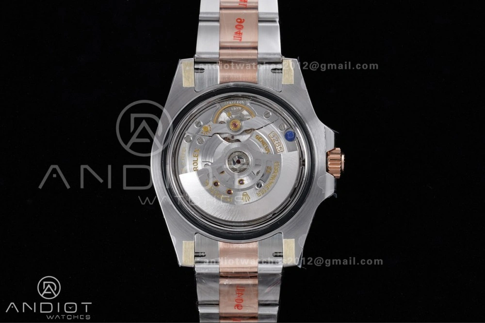 GoAnywhere GMT Master II 126711 CHNR 904L SS ARF 1:1 Best Edition on SS RG Bracelet New SH3285 V2 (Gain Weight) 857