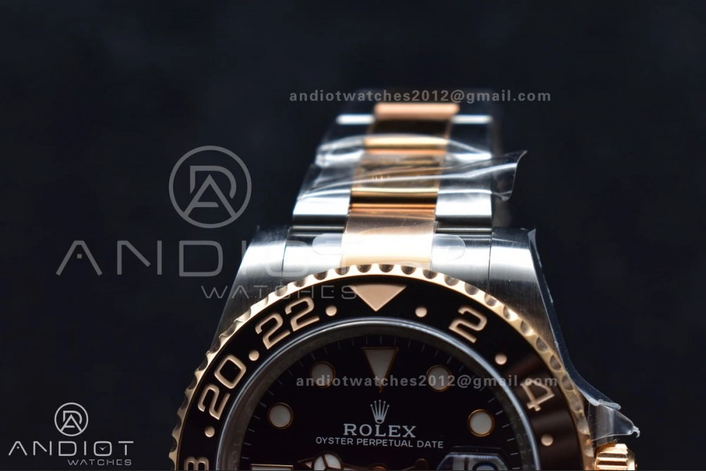 Breathable GMT-Master II 126711 CHNR Black Brown Ceramic Clean Factory Best Edition on SS RG Bracelet DD3285 CHS 880