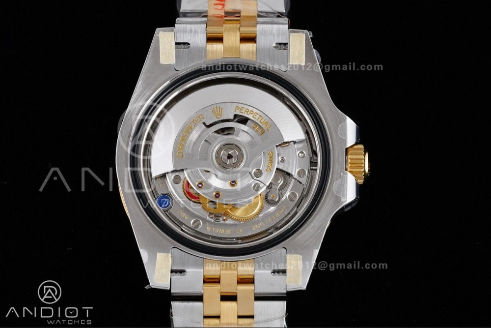 GMT Master II 126713 GRNR ARF Best Edition Black Dial on SS YG Jubilee Bracelet New SH3285 V Bold 856