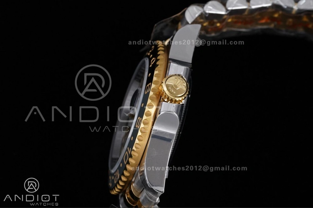 GMT Master II 126713 GRNR ARF Best Edition Black Dial on SS YG Jubilee Bracelet New SH3285 V Bold 856