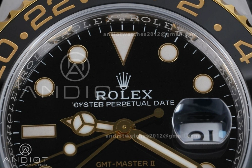 GMT Master II 126713 GRNR ARF Best Edition Black Dial on SS YG Jubilee Bracelet New SH3285 V Bold 856