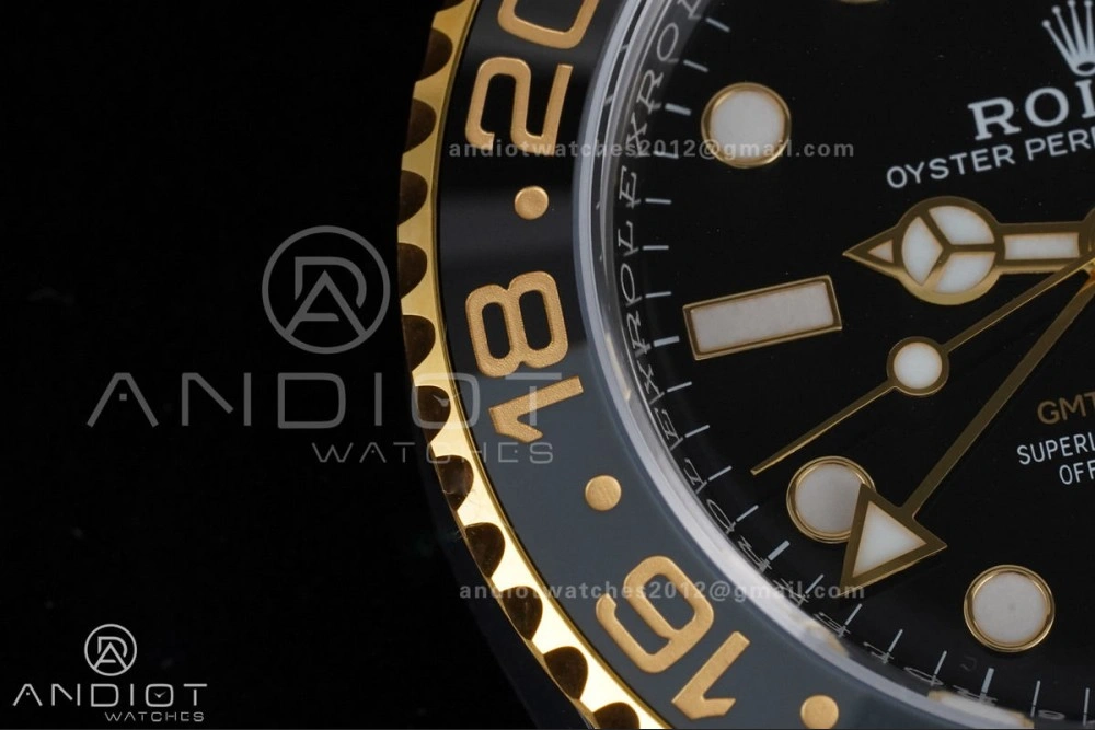 GMT Master II 126713 GRNR ARF Best Edition Black Dial on SS YG Jubilee Bracelet New SH3285 V Bold 856
