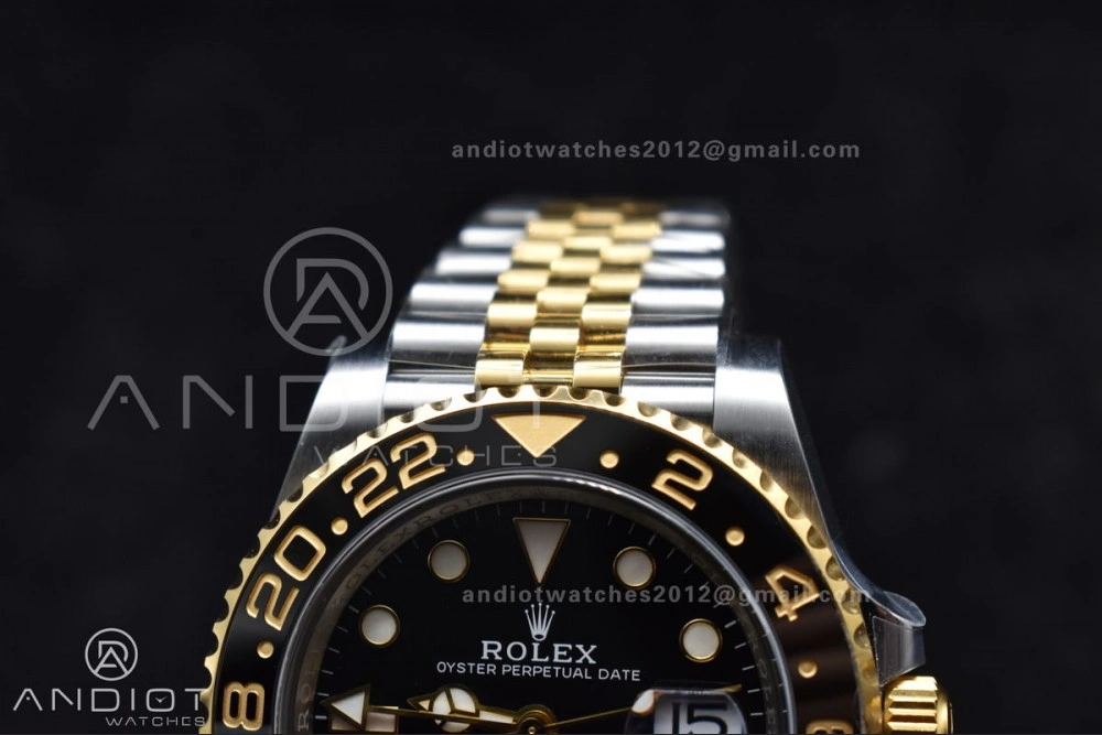 Contemporary GMT Master II 126713 GRNR Clean 1:1 Best Edition Black Dial on Jubilee Bracelet DD3285 CHS 859