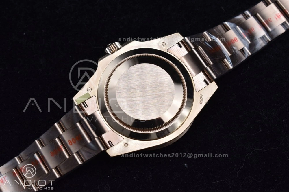 Practical GMT Master II 126715 CHNR 904L SS ARF 1:1 Best Edition on RG Bracelet New SH3285 CHS 864