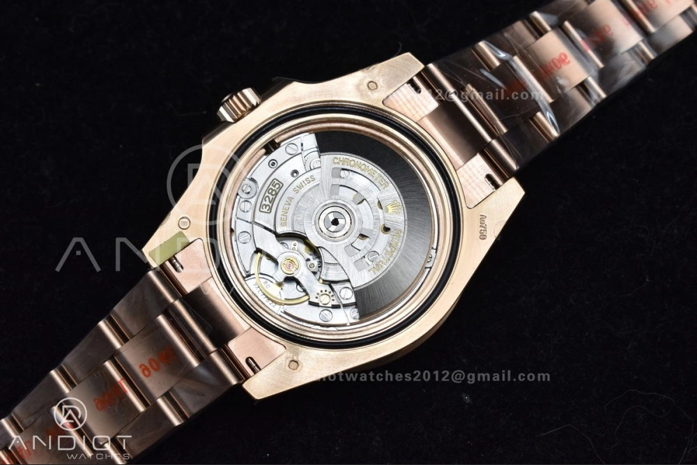 Practical GMT Master II 126715 CHNR 904L SS ARF 1:1 Best Edition on RG Bracelet New SH3285 CHS 864