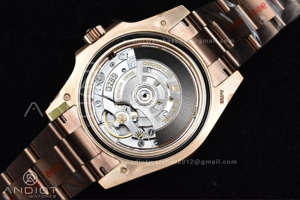 Practical GMT Master II 126715 CHNR 904L SS ARF 1:1 Best Edition on RG Bracelet New SH3285 CHS 864