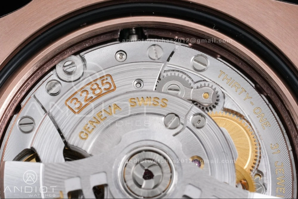GMT Master II 126715 CHNR ARF Best Edition Tiger Iron Dial on RG Oyster Bracelet Sh BestValue 861