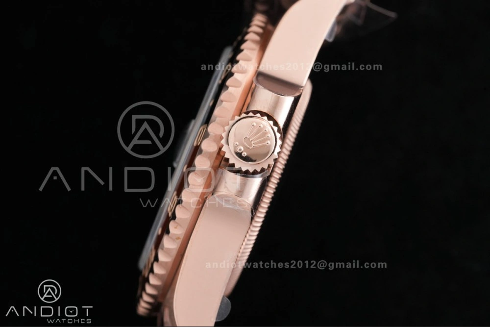 GMT Master II 126715 CHNR ARF Best Edition Tiger Iron Dial on RG Oyster Bracelet Sh BestValue 861