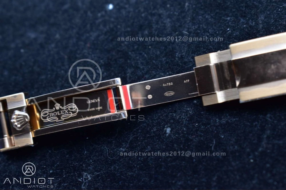 GMT Master II 126715 CHNR Gain Weight Gold Factory 1:1 Best Edition Black Dial on RG Bracelet VR3285 CHS OdorResistant 860