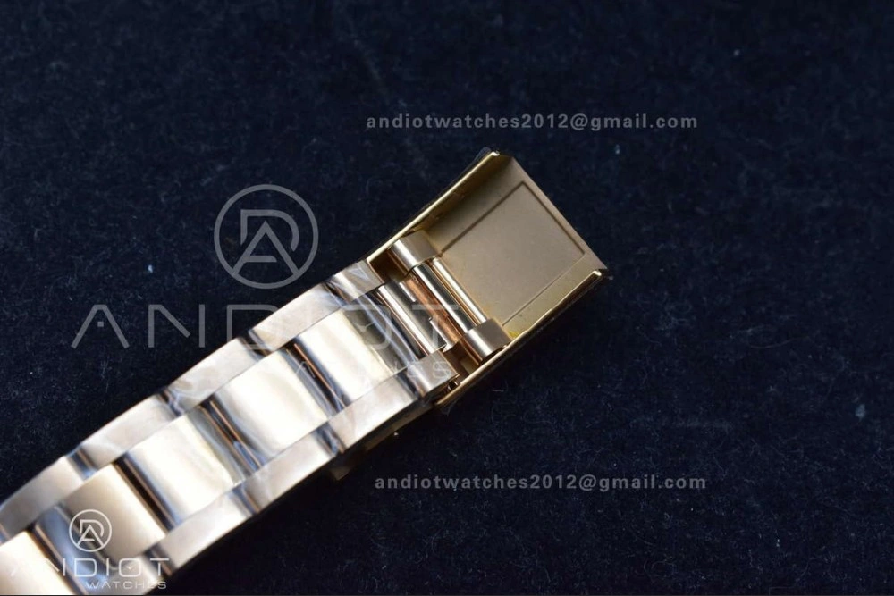 GMT Master II 126715 CHNR Gain Weight Gold Factory 1:1 Best Edition Black Dial on RG Bracelet VR3285 CHS OdorResistant 860