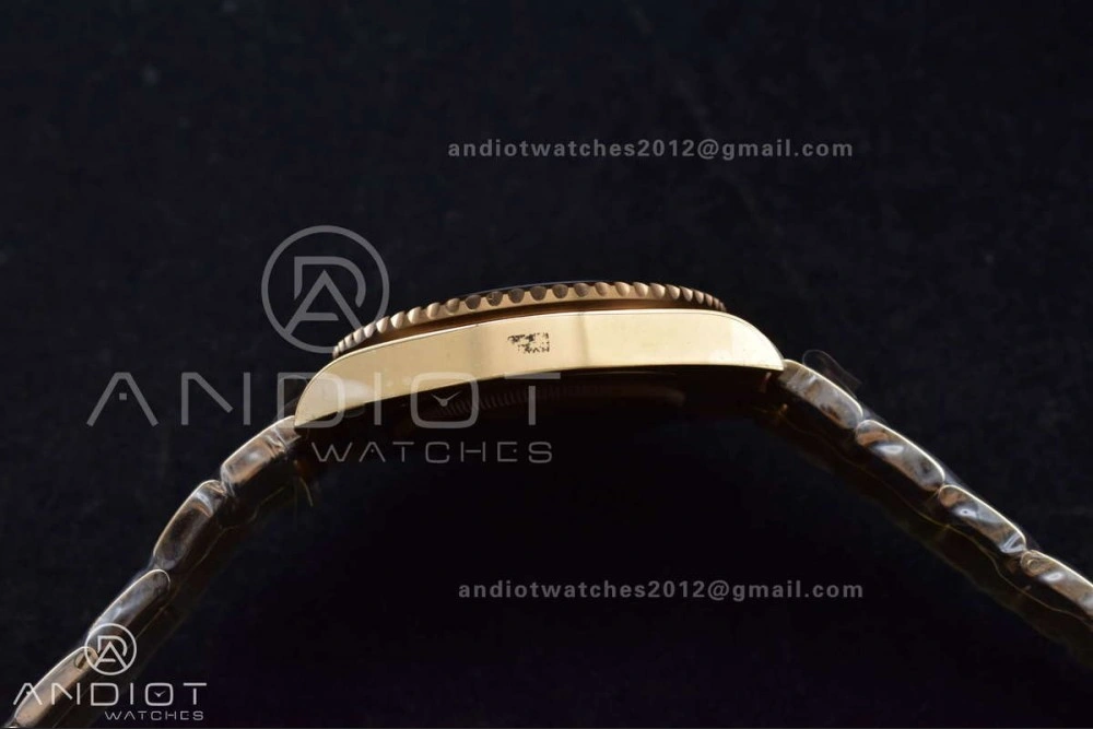 GMT Master II 126715 CHNR Gain Weight Gold Factory 1:1 Best Edition Black Dial on RG Bracelet VR3285 CHS OdorResistant 860