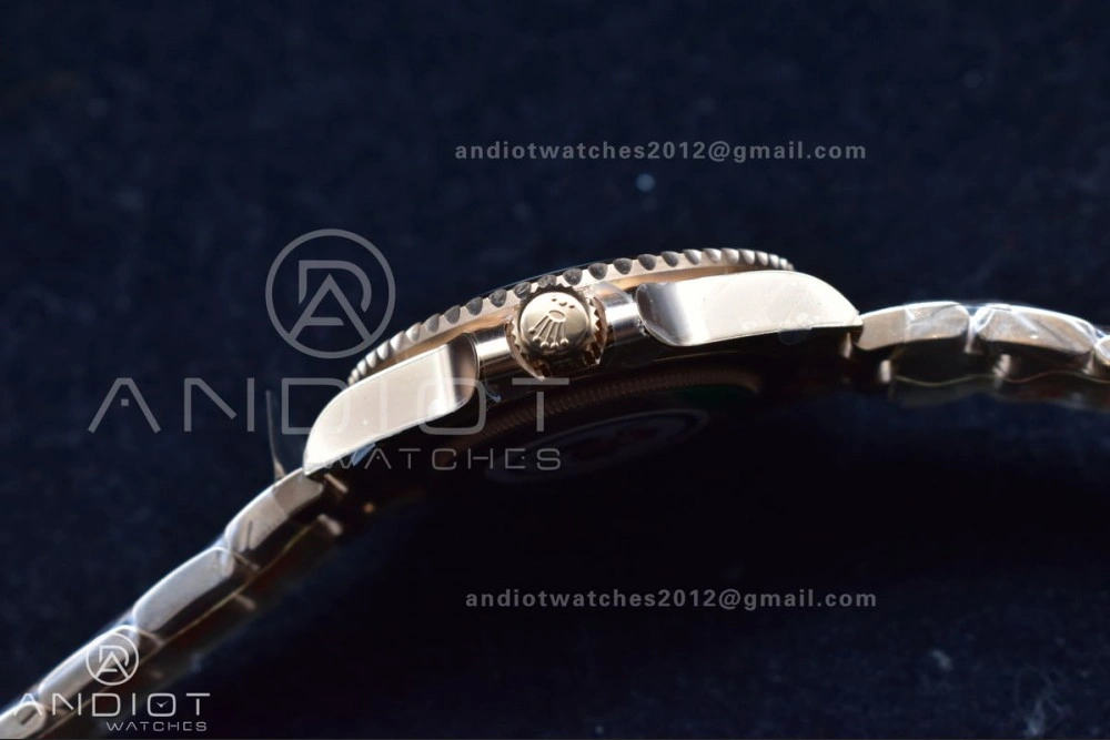 GMT-Master II 126715CHNR Black Red Ceramic Clean Factory Best Edition on SS RG Bracelet DD3285 CHS Upgraded 882