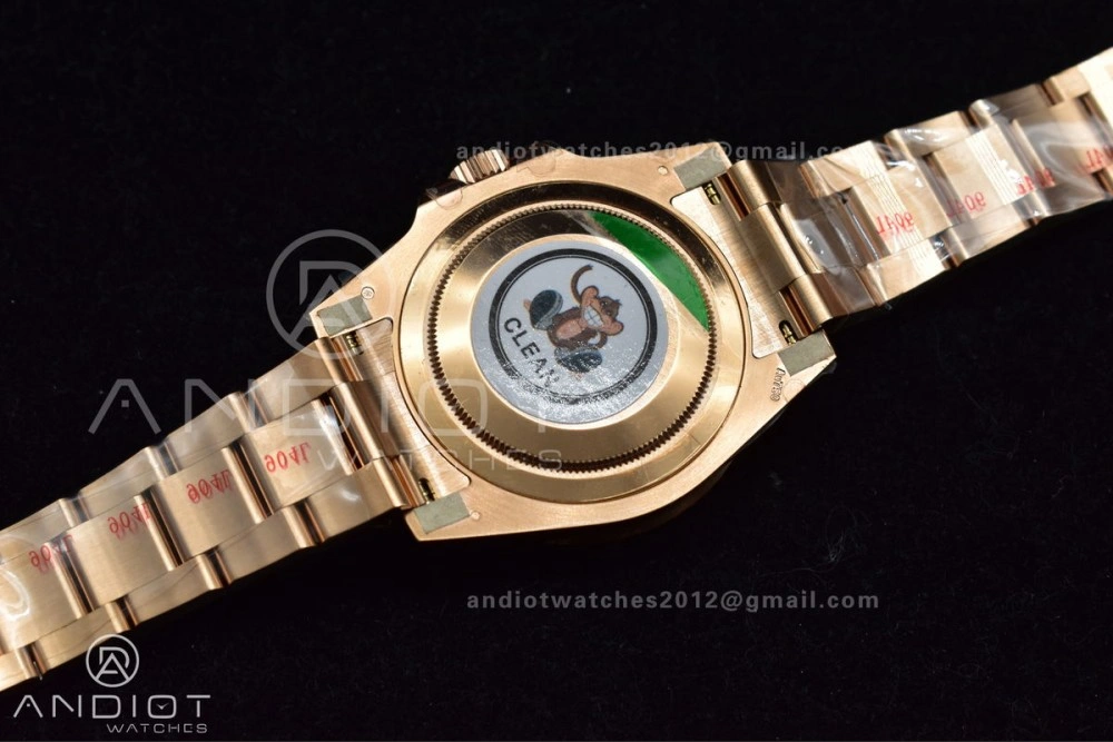 GMT-Master II 126715CHNR Black Red Ceramic Clean Factory Best Edition on SS RG Bracelet DD3285 CHS Upgraded 882