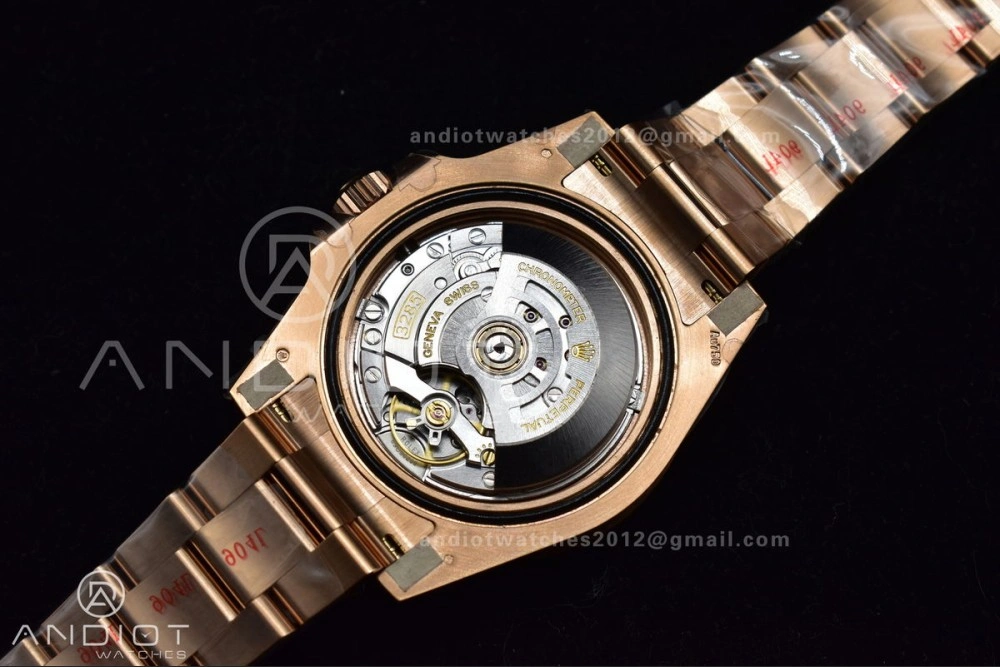 GMT-Master II 126715CHNR Black Red Ceramic Clean Factory Best Edition on SS RG Bracelet DD3285 CHS Upgraded 882