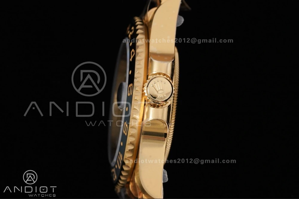 GMT Master II 126718 GRNR ARF Best Edition Black Dial on YG Jubilee Bracelet New SH3285 V EyeCatching 925