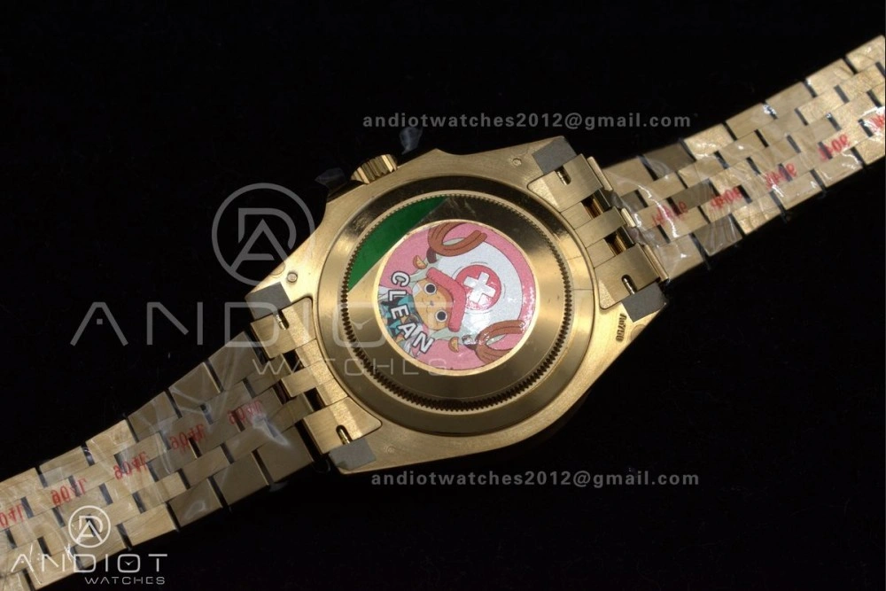 Bright GMT Master II 126718 GRNR Clean 1:1 Best Edition Black Dial on YG Jubilee Bracelet DD3285 CHS 928