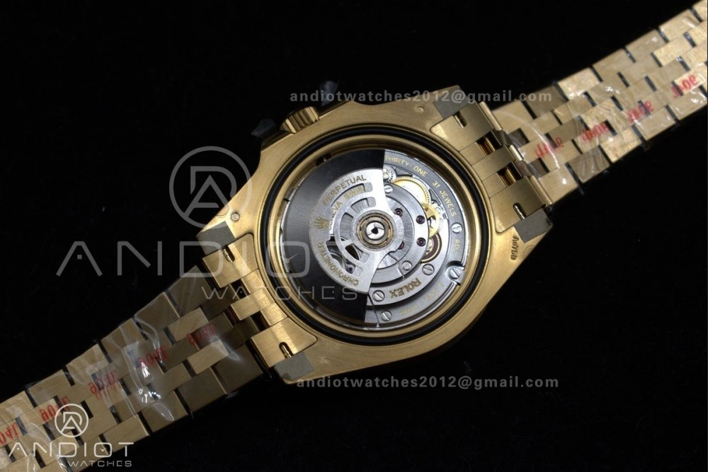 Bright GMT Master II 126718 GRNR Clean 1:1 Best Edition Black Dial on YG Jubilee Bracelet DD3285 CHS 928
