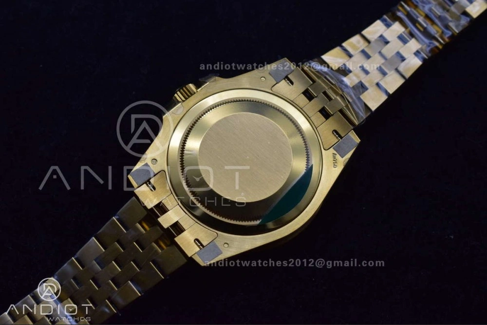 GMT Master II 126718 GRNR Gain Weight Gold Factory 1:1 Best Edition Black Dial on YG Jubilee Bracelet VR3285 CHS Trendy 927