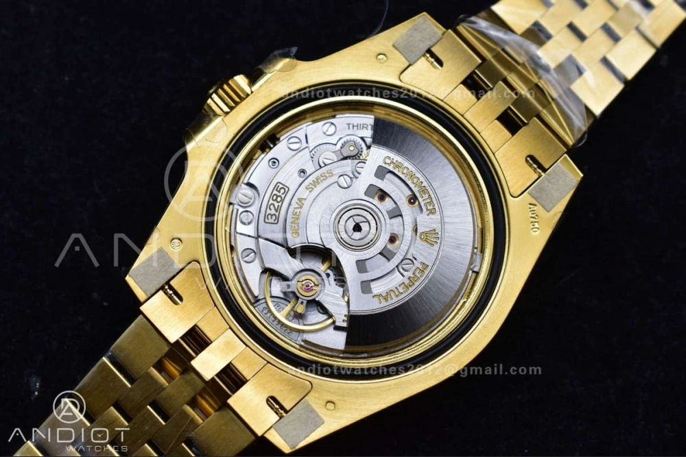 GMT Master II 126718 GRNR Gain Weight Gold Factory 1:1 Best Edition Black Dial on YG Jubilee Bracelet VR3285 CHS Trendy 927