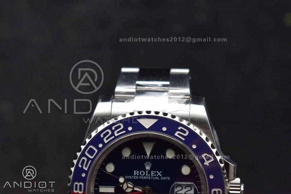 GMT Master II 126719 BLRO Gain Weight Gold Factory 1:1 Best Edition Black Dial on Oyster Bracelet VR3285 CHS UrbanStyle 929