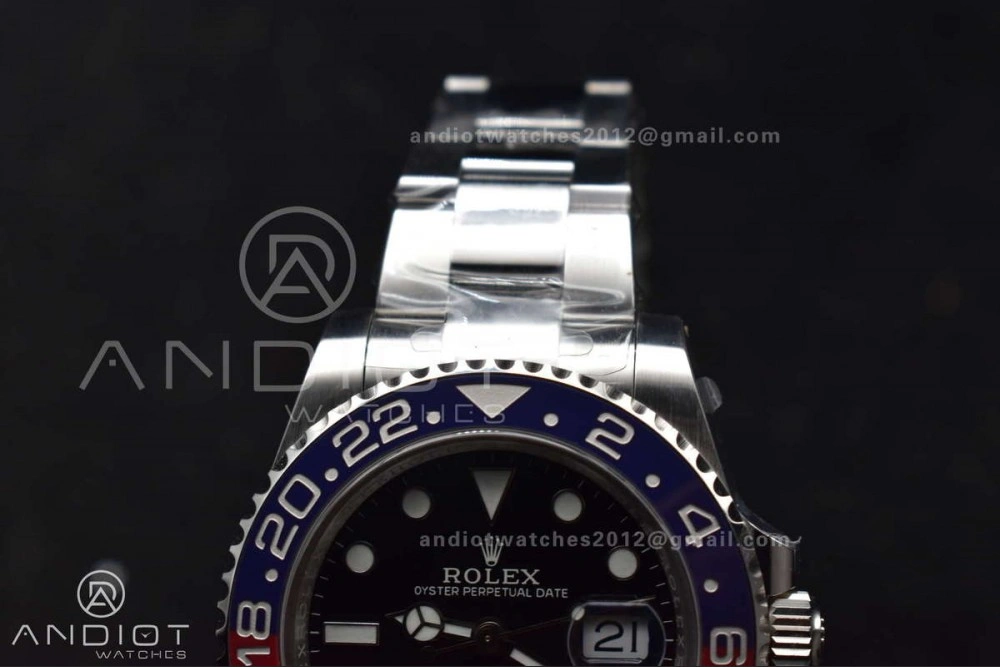 GMT Master II 126719 BLRO Gain Weight Gold Factory 1:1 Best Edition Blue Dial on Oyster Bracelet VR3285 CHS TravelReady 866