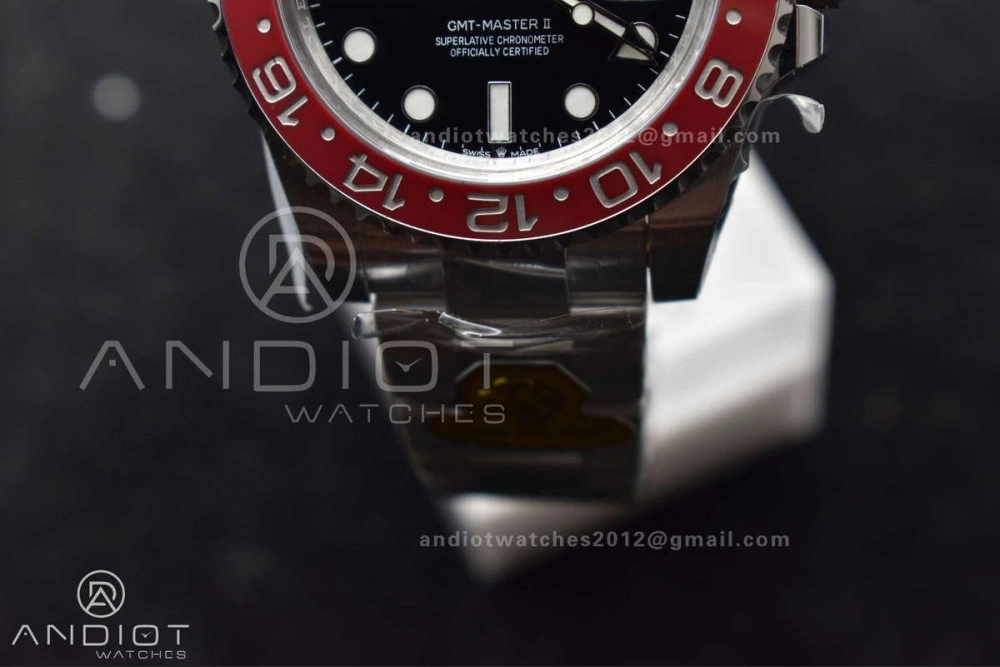GMT Master II 126719 BLRO Gain Weight Gold Factory 1:1 Best Edition Blue Dial on Oyster Bracelet VR3285 CHS TravelReady 866