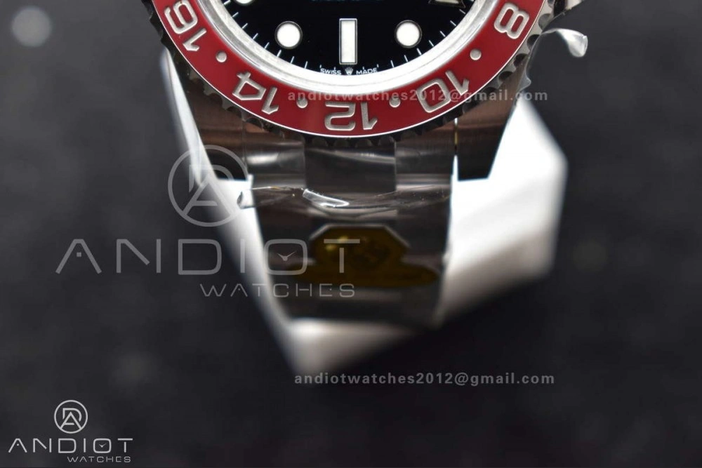GMT Master II 126719 BLRO Gain Weight Gold Factory 1:1 Best Edition Blue Dial on Oyster Bracelet VR3285 CHS TravelReady 866