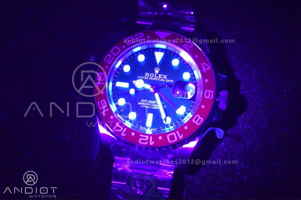 GMT Master II 126719 BLRO Gain Weight Gold Factory 1:1 Best Edition Blue Dial on Oyster Bracelet VR3285 CHS TravelReady 866