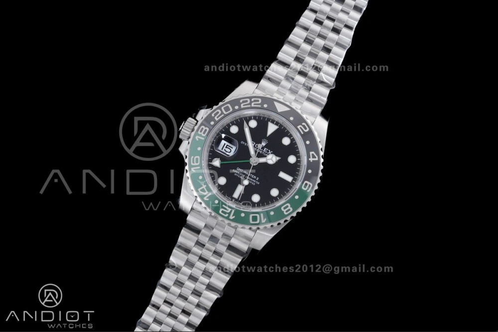 GMT-Master II 126720 VTNR 904L Steel V3 VSF 1:1 Sprite Best Edition Black Dial On Jubilee Bracelet DD Affordable 885